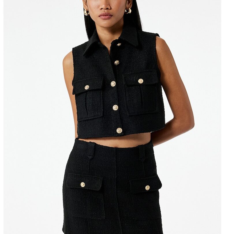 Къс елек с остра яка KOTON