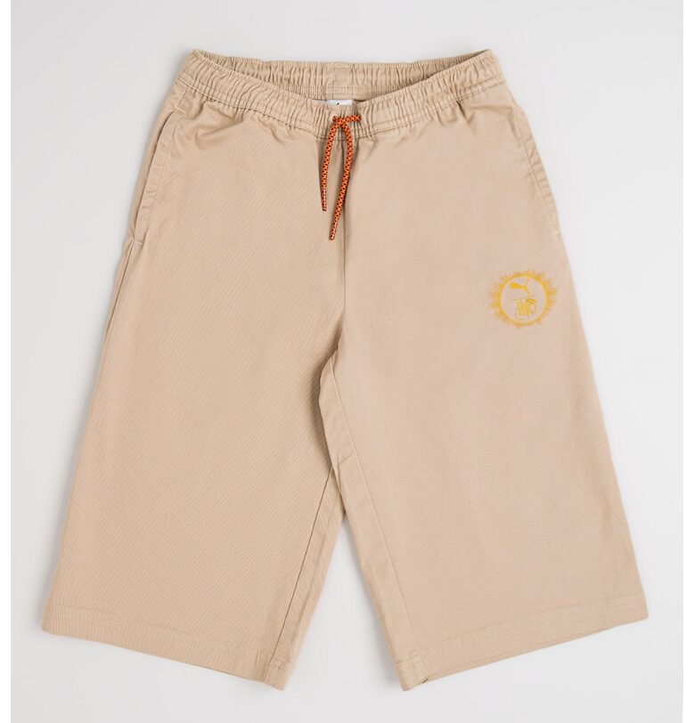 Къс панталон с връзка и лого Puma