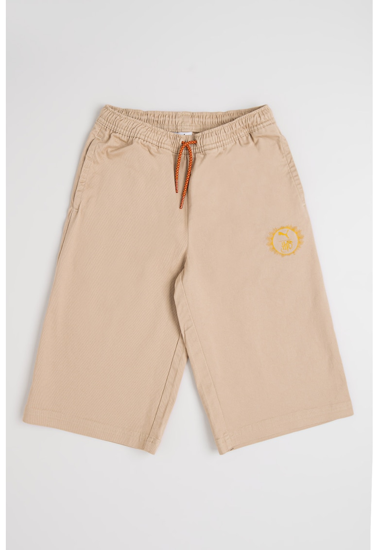 Къс панталон с връзка и лого Puma