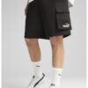 Къс панталон с джобове и лого Puma