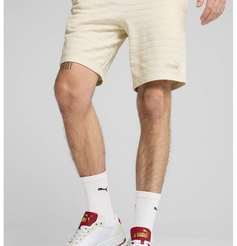 Къс панталон с памук и лого Puma