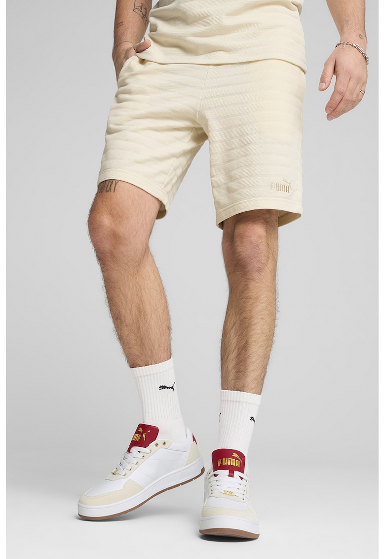 Къс панталон с памук и лого Puma