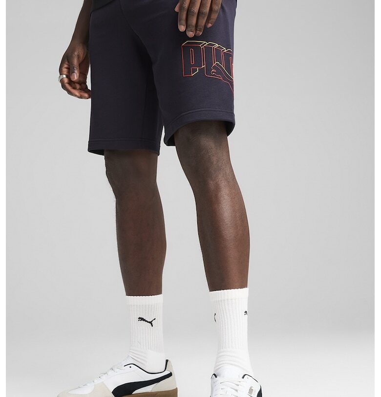 Къс панталон с памук с лого Puma