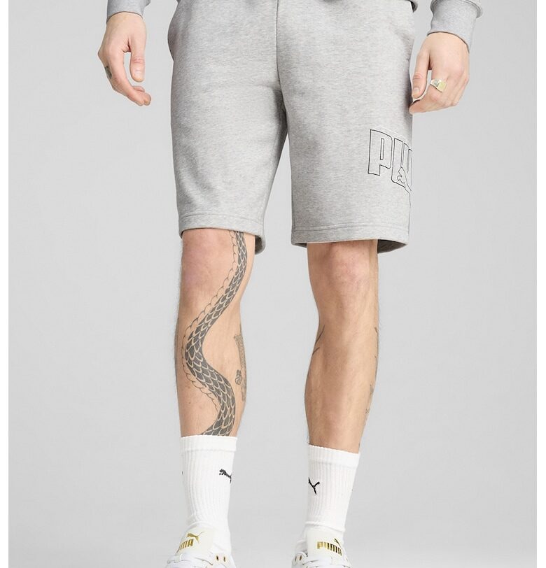 Къс панталон с памук с лого Puma