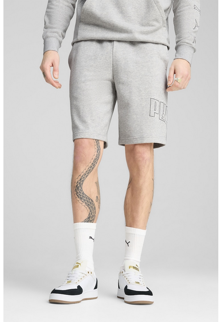 Къс панталон с памук с лого Puma