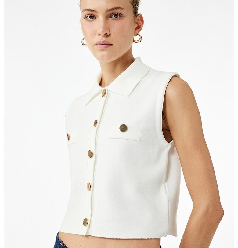 Къс плетен елек KOTON