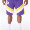 Къс спортен панталон с принт Lakers New Era