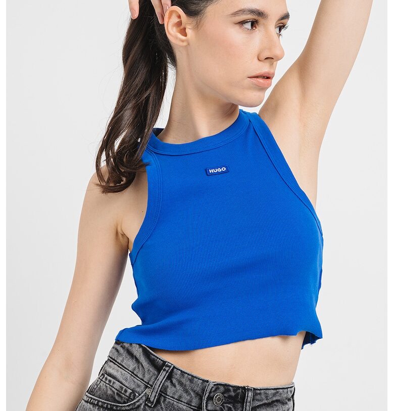 Къс топ Baby с лого HUGO