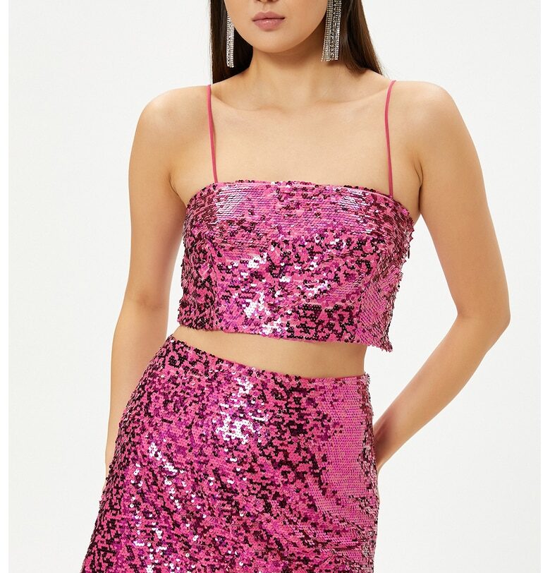 Къс топ с пайети KOTON