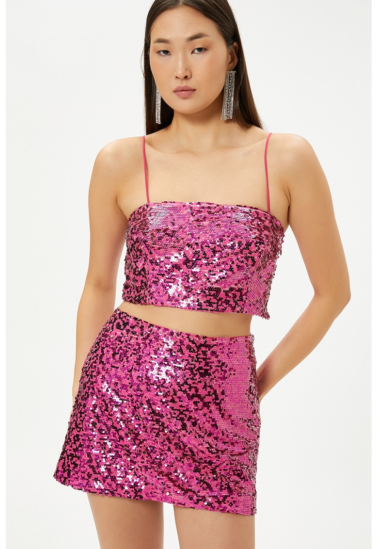 Къс топ с пайети KOTON