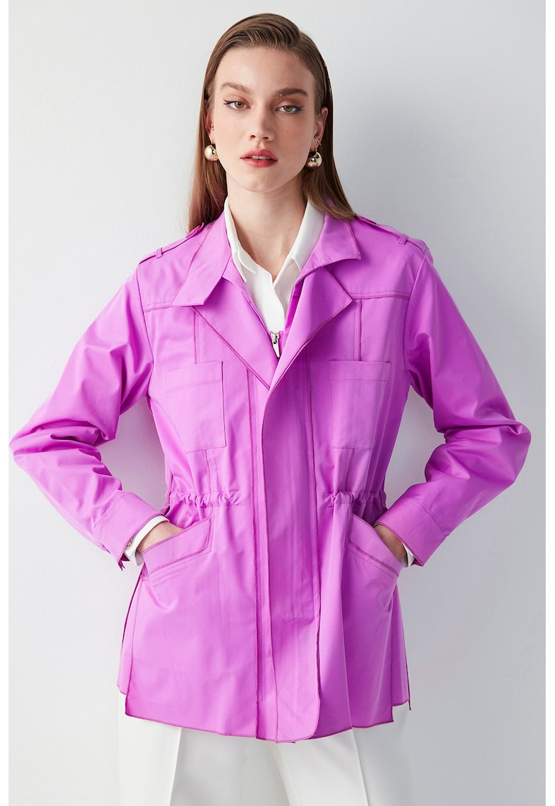 Къс тренч с цип Ipekyol