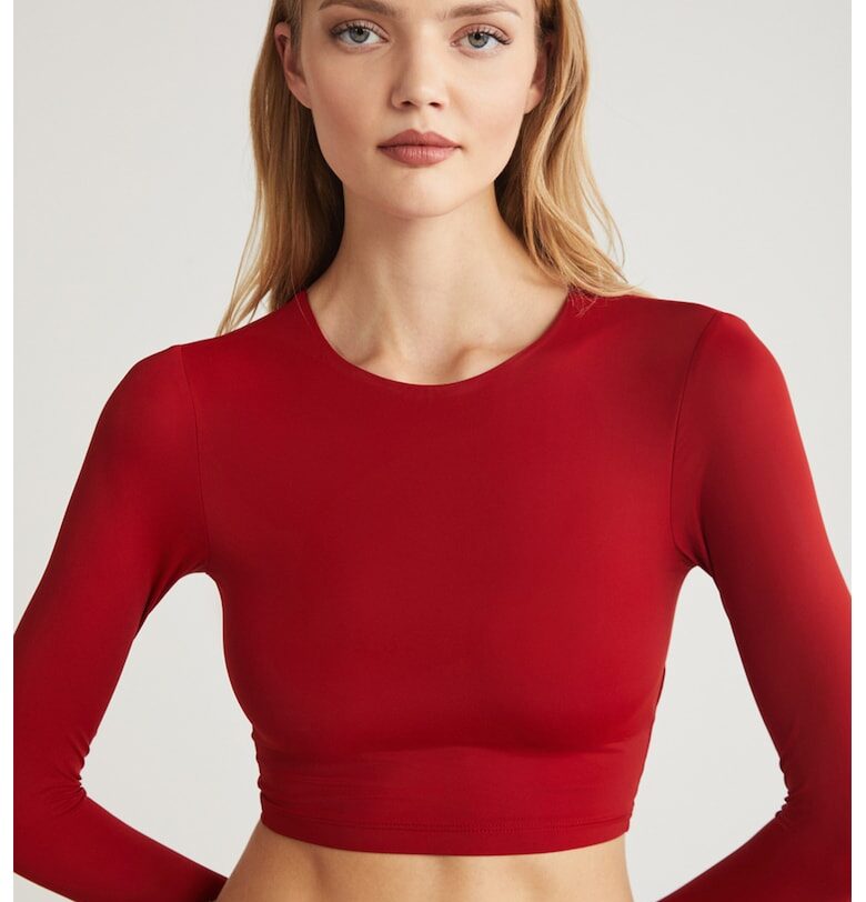 Къса блуза с памук GRIMELANGE