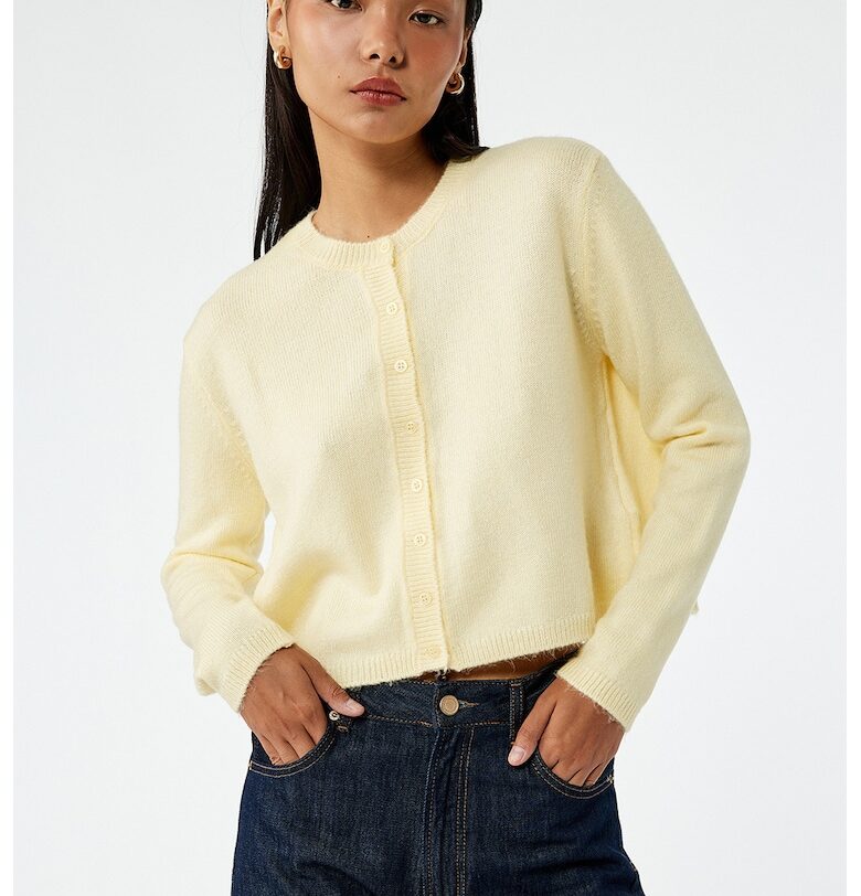 Къса жилетка с копчета KOTON