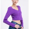 Къса жилетка с шпиц CALVIN KLEIN JEANS