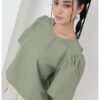 Къса памучна блуза United Colors of Benetton