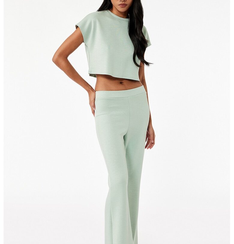 Къса тениска без шарка KOTON