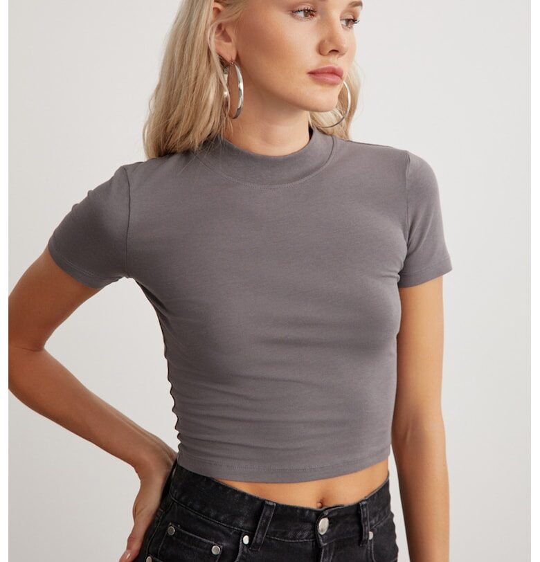 Къса тениска от памук GRIMELANGE