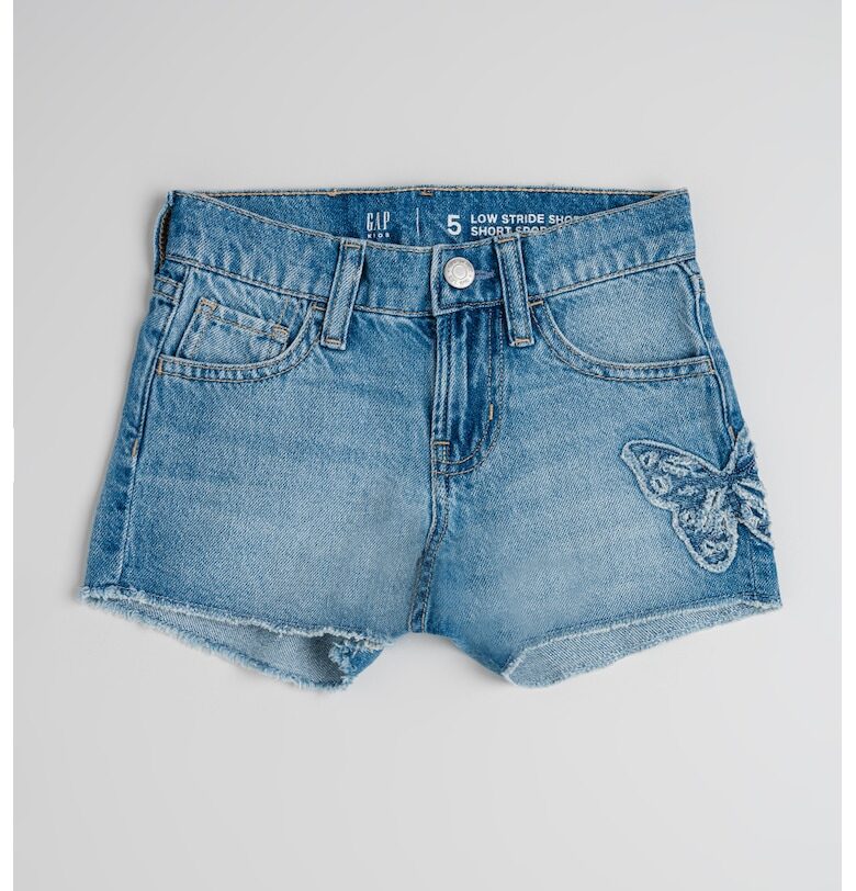 Къси дънки с детайл на пеперуда GAP