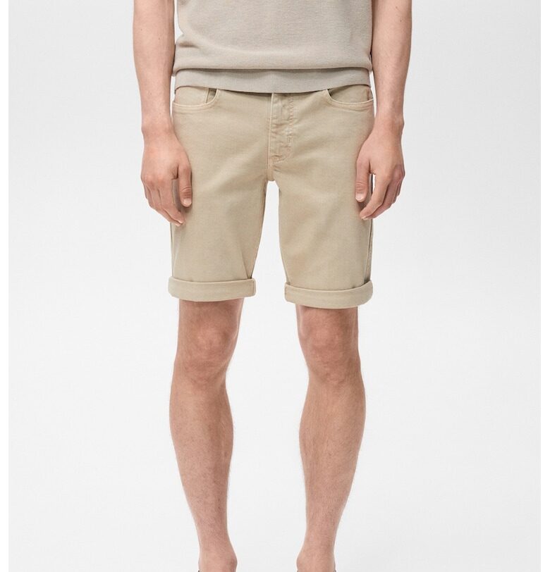 Къси дънки с джобове Mango