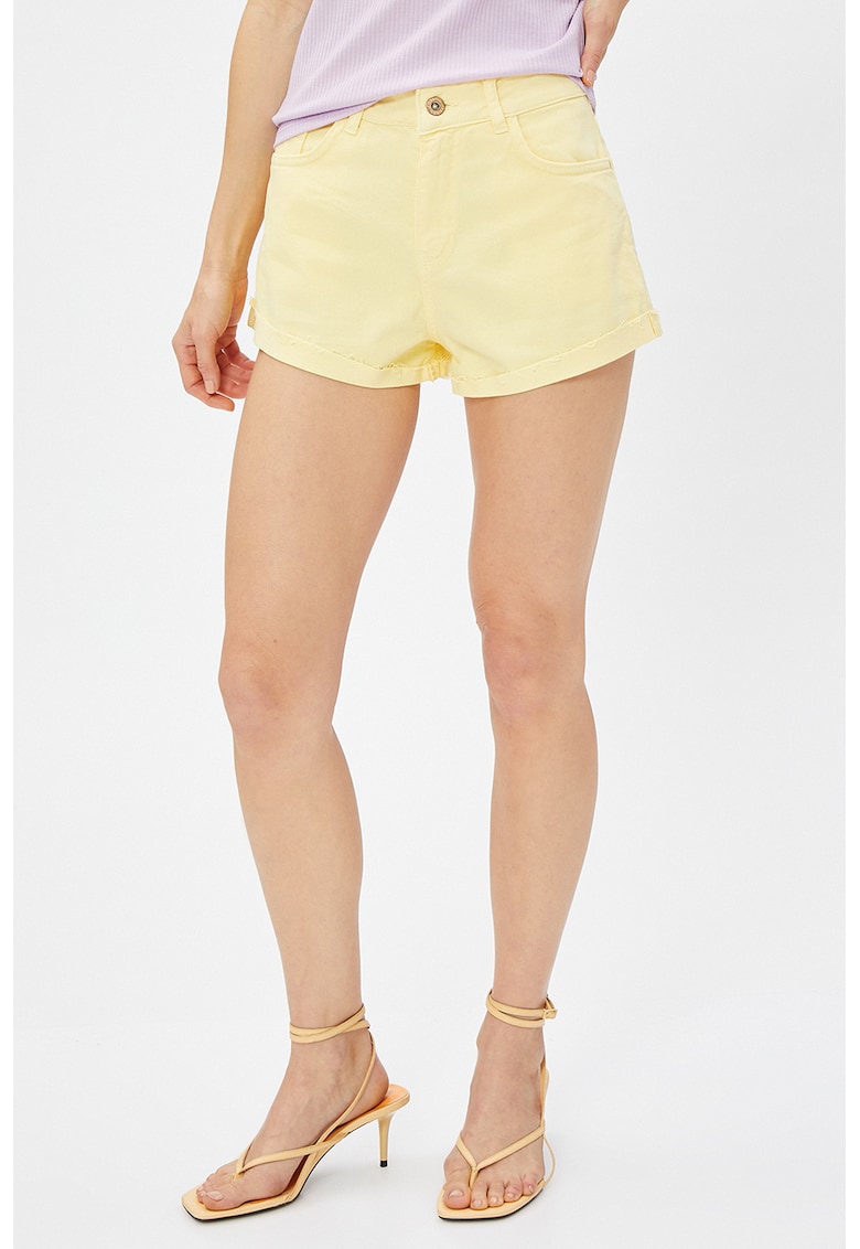 Къси дънки с навити подгъви KOTON