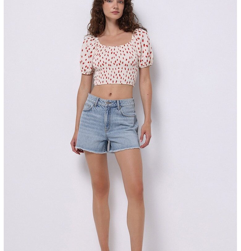 Къси дънки със средна талия COLINS