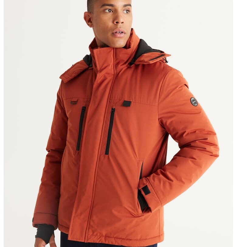 Късо непромокаемо зимно яке с качулка ACCo