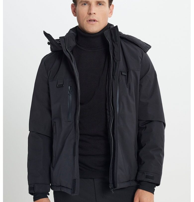 Късо непромокаемо зимно яке с качулка ACCo