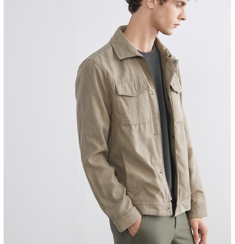 Късо палто с яка LC WAIKIKI