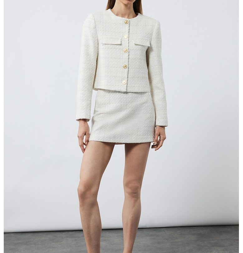 Късо сако с контрастни копчета KOTON