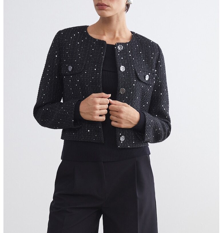 Късо сако с пайети LC WAIKIKI