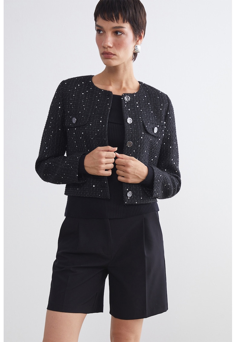 Късо сако с пайети LC WAIKIKI