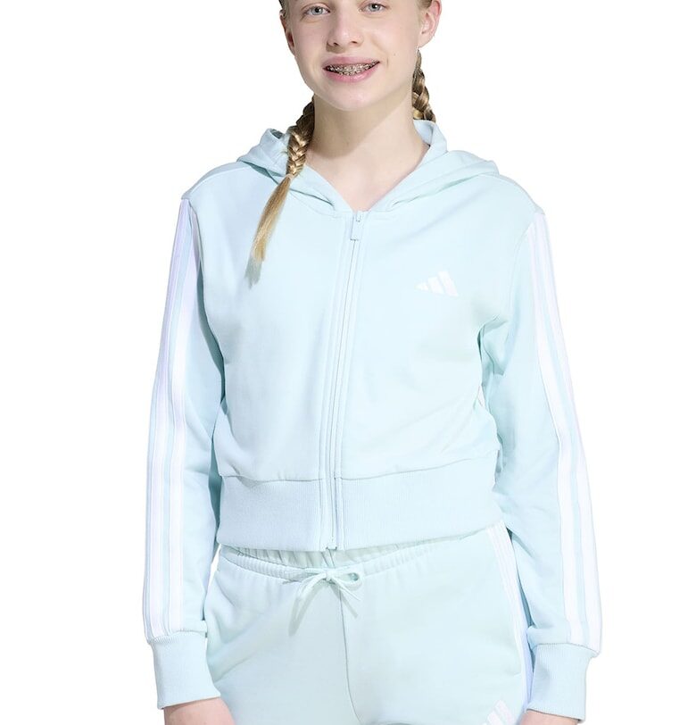 Късо худи с цип adidas Sportswear