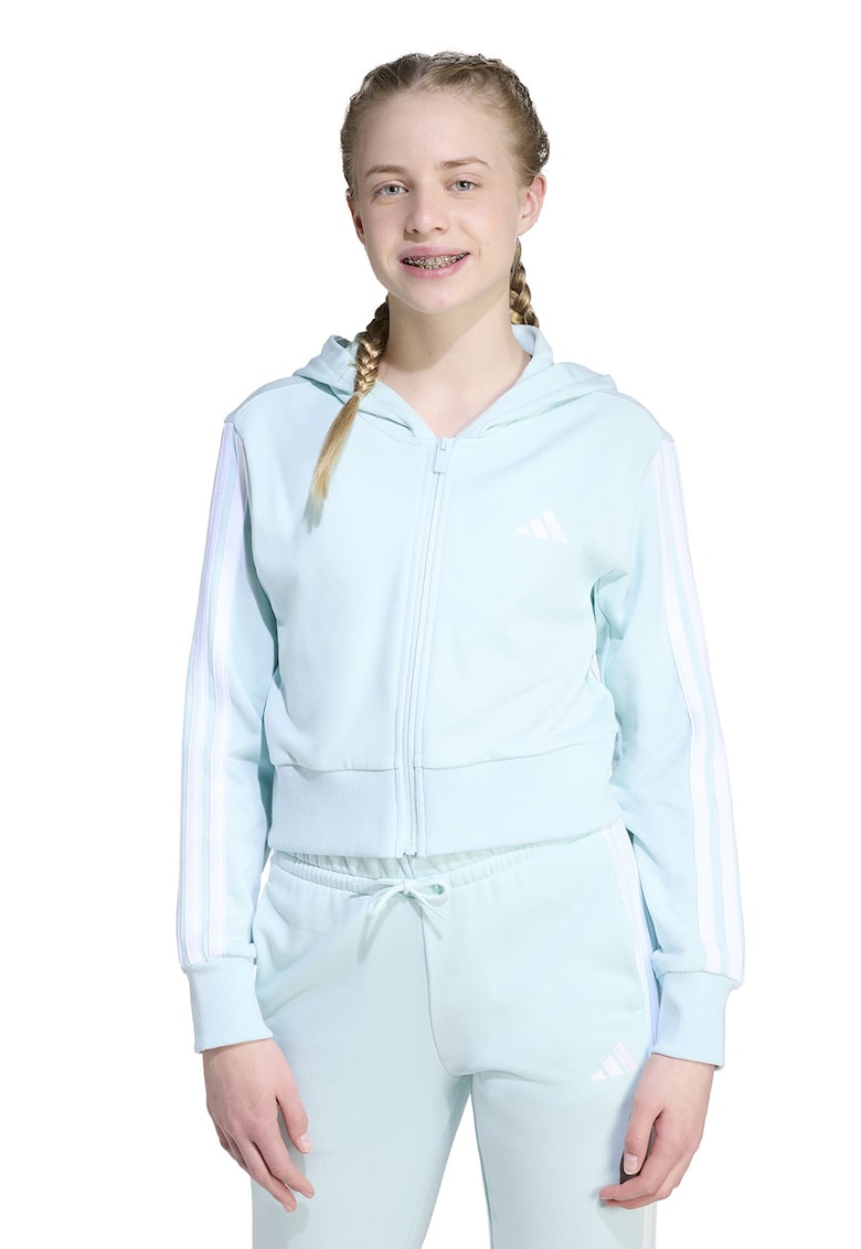 Късо худи с цип adidas Sportswear