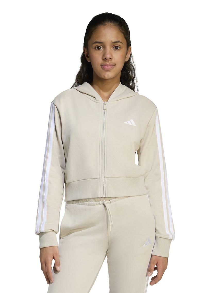 Късо худи с цип adidas Sportswear