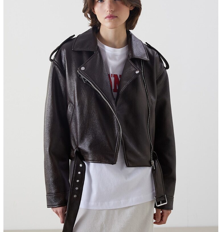 Късо яке от еко кожа LC WAIKIKI