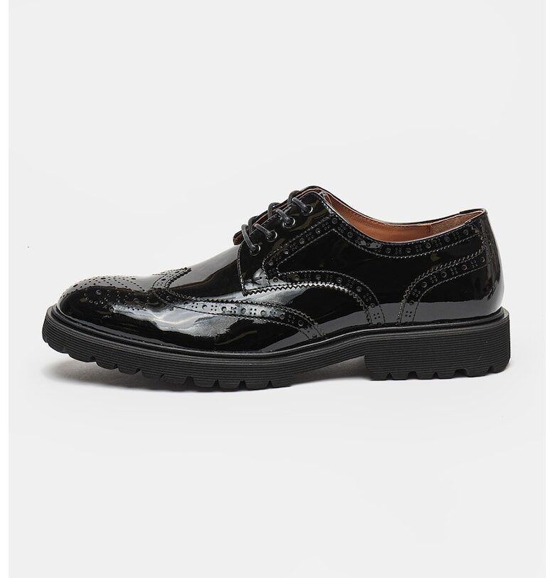 Лачени кожени обувки Mayor Brogue Steve Madden