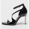 Лачени сандали Shimmy с ток NINE WEST