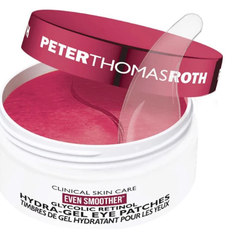 Лепенки за очи  EVEN SMOOTHER гликолово-ретинол хидратиращ гел - 60 броя Peter Thomas Roth