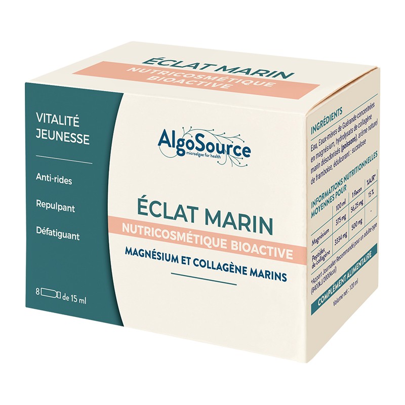 Магнезий + колагенови пептиди – Éclat Marin