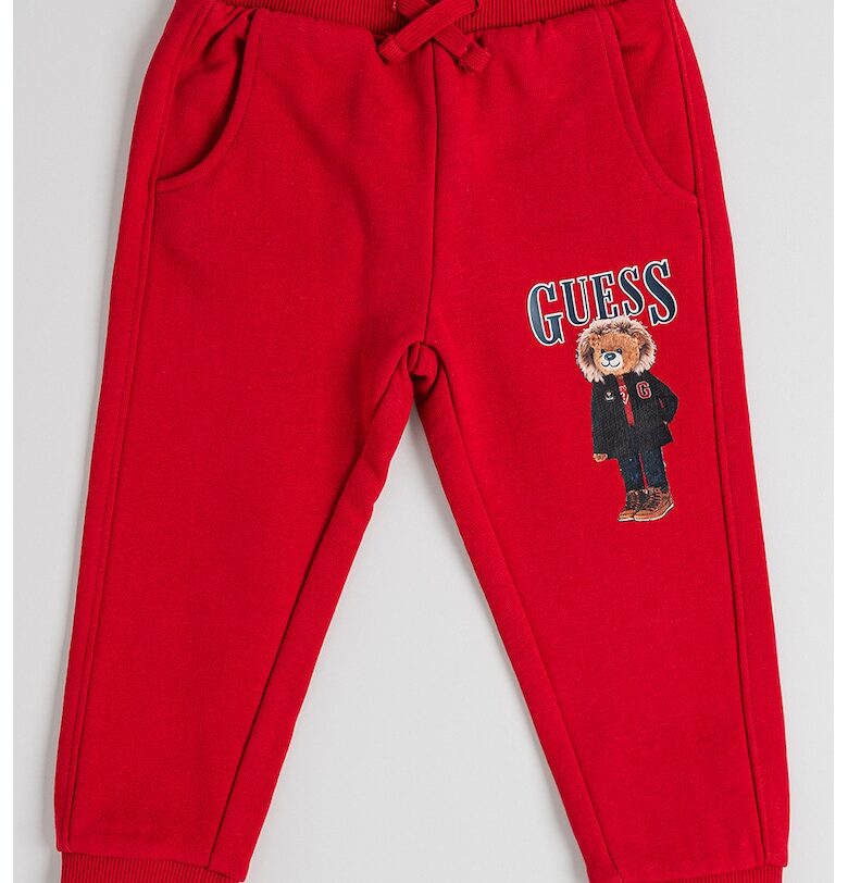 Мапучен спортен панталон с лого GUESS KIDS