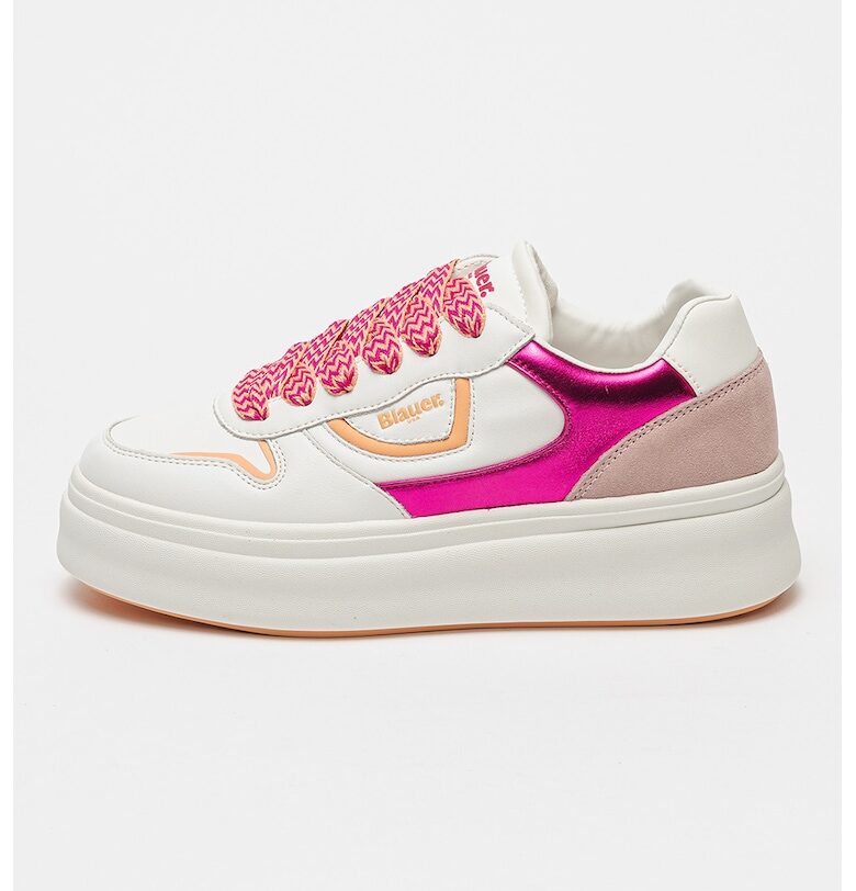 Маратонки Mery с велур Blauer