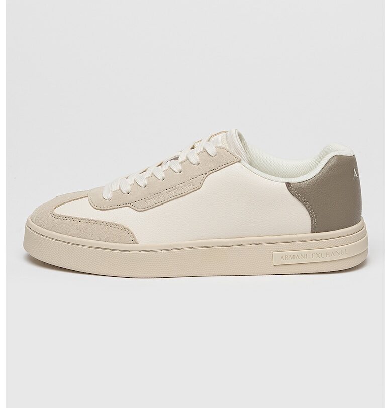 Маратонки от еко кожа с лого ARMANI EXCHANGE