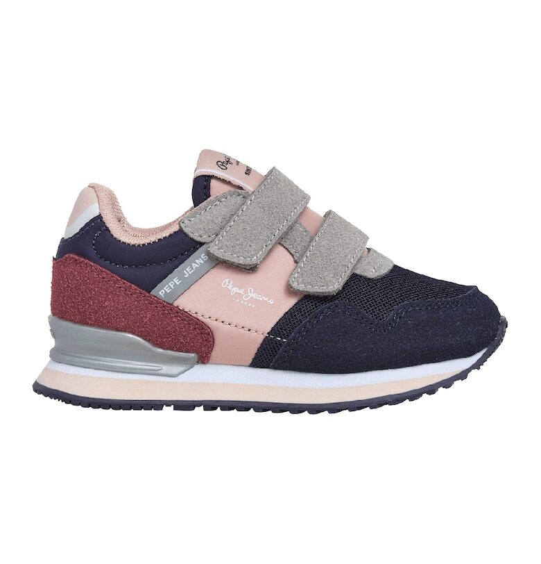 Маратонки с велкро и лого Pepe Jeans London