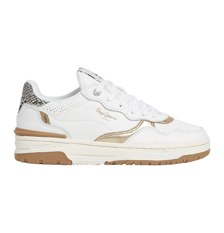 Маратонки с еко кожа и кожа Pepe Jeans London