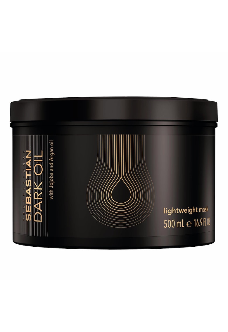 Маска за хидратация и блясък на коса  Dark Oil с лека формула Sebastian Professional