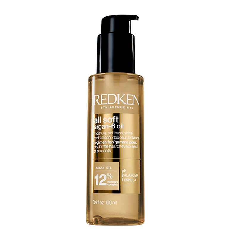 Масло за коса  All Soft Argan-6 с арганово масло за суха коса - 100 мл Redken