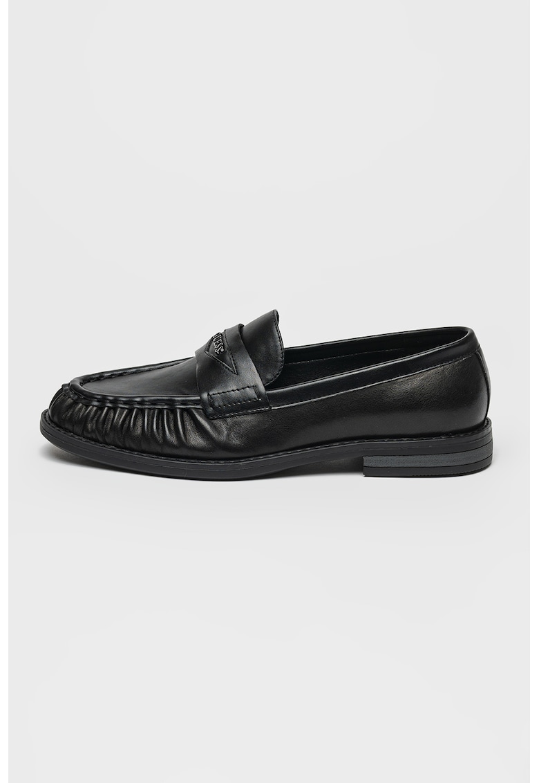 Мокасини с кожа и еко кожа GUESS