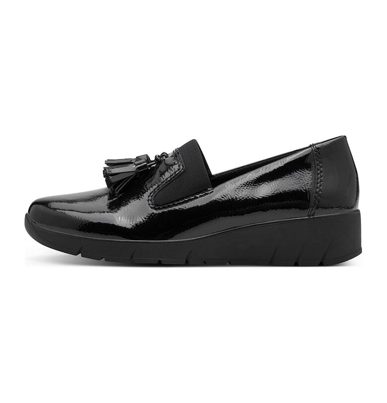 Мокасини с лачен ефект Tamaris Comfort