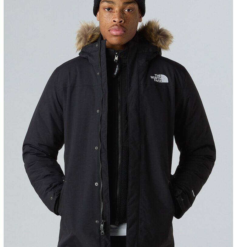 Непромокаема парка Zaneck с отделящ се еко пух The North Face