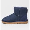 Непромокаеми велурени боти Classic Mini II с лесно обуване UGG